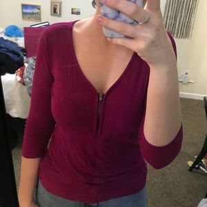 Magenta Top
